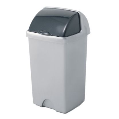 Picture of ADDIS ROLL TOP BIN 25L METALLIC