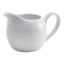 Picture of Genware Porcelain White Milk Jug 14cl 5oz (6)