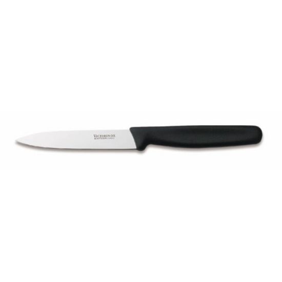 Picture of VICTORINOX PARING KNIFE 10cm BLACK HANDLE