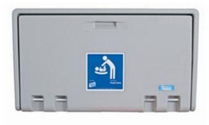 Picture of BABY CHANGING UNIT GREY HORIZONTAL *p