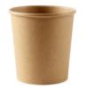 Picture of Kraft Brown Microwavable Soup Container 16oz Heavy Duty (Case of 500)