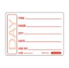 Picture of Prepared Food Label 2" Red (500)