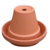 Picture of Mini Flowerpot Ashtray 8x7cm With Saucer 11cm