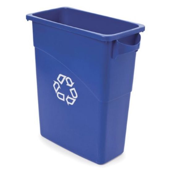 Picture of SLIM JIM BASE WITH LOGO 60L BLUE