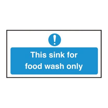 Picture of SINK FOR FOOD WASH ONLY 100 x 200mm