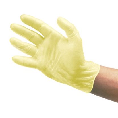 Picture of JANGRO PROFESSIONAL 4.5G LATEX NATURAL DISPOSASBLE GLOVES POWDERFREE XLARGE (PACK OF 100)