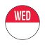 Picture of DAY FOOD ROTATION LABEL WEDNESDAY (1000)