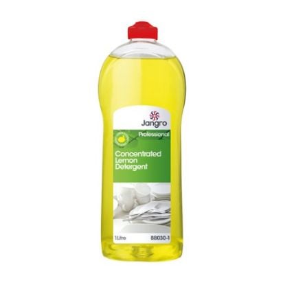 Picture of JANGRO CONCENTRATED WASHING UP LIQUID LEMON 1L  (SINGLE)