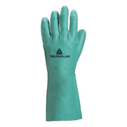 Picture of NITROSAFE CHEMICAL GLOVE GREEN  SIZE 7.5/S