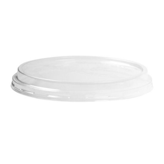 Picture of Vegware PLA Round Deli  Lid To Fit 8-32oz (Pack Of 50)