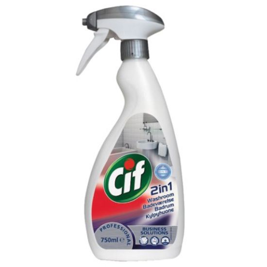 Picture of CIF 2 IN 1 WASHROOM CLEANER  750ml (CASE OF 6)