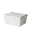Picture of Biopak No 8 Kraft Box White 150 X120  X65mm (Pack Of 50)