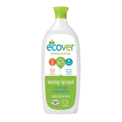 Picture of ECOVER WASHING UP LIQUID LEMON & ALOE VERA (8 X 950ML) 