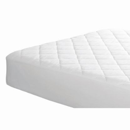 Picture of QUILTED KING SIZE MICROFIBRE MATTRESS PROTECTOR WITH SKIRT