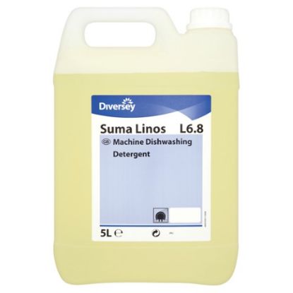 Picture of SUMA LINOS L6.8 DISHWASH DETERGENT 5L (CASE OF 2) **DG**