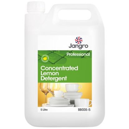 Picture of JANGRO CONC LEMON WASHING UP LIQUID 5L (SINGLE)