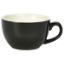 Picture of Genware Porcelain Black Bowl Shaped Cup 17.5cl 6oz (6)