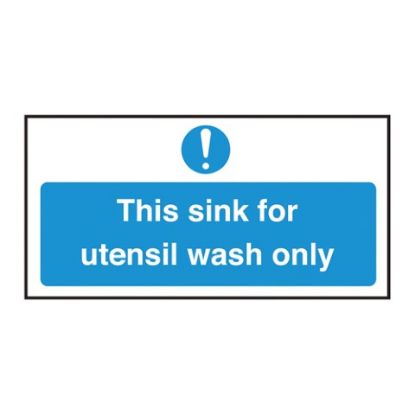 Picture of SINK FOR UTENSIL WASH ONLY 100 x 200mm