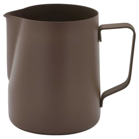 Picture of FROTHING JUG NON-STICK 12oz BROWN *S