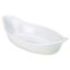 Picture of Genware Porcelain Oval Eared Dish 25cm White