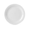 Picture of Simply Narrow Rim Plate 9" White (Case Of 6)