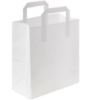 Picture of Paper Carrier Bag Large White 10x15.5x12" (250)