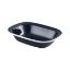 Picture of Enamel Pie Dish Oblong Black 20x15x4.5cm