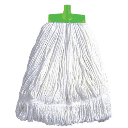 Picture of Flat Loop Cotton Mophead 16oz Green