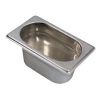 Picture of S/S Gastronorm Pan 1/9 (65mm deep) 176 x 108mm