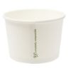 Picture of Compostable Kraft White Soup Container 8oz (Pack Of 50)