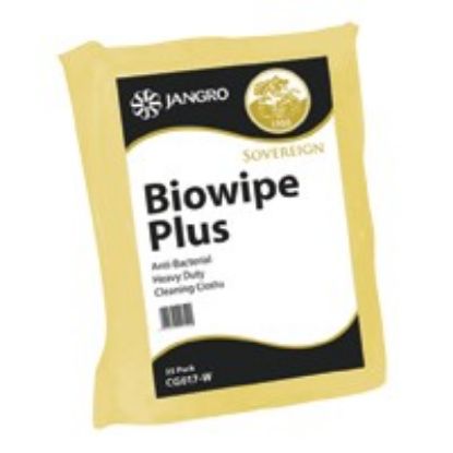 Picture of JANGRO PREMIUM BIOWIPE PLUS 50X36cm YELLOW (PACK OF 25)