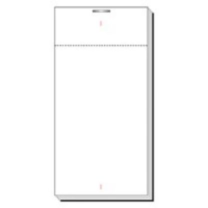 Picture of RESTAURANT PADS 1 PART 50sht 127x63mm (SINGLE)