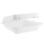 Picture of Bagasse Square Lunch Box 203x203mm (Pack Of 50)
