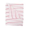 Picture of Jangro Red Stripe Dishcloth 12x16" (Pack Of 10)