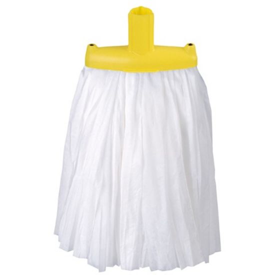 Picture of PRAIRIE BIG WHITE MOP HEAD 16oz YELLOW