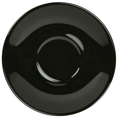 Picture of GENWARE PORCELAIN BLACK SAUCER 12CM (6)