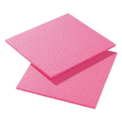 Picture of CELLULOSE SPONGE CLOTH PINK (PACK OF 10)