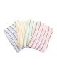 Picture of Jangro Economy Green Stripe Dishcloth 12" x 16" (Pack of 10)