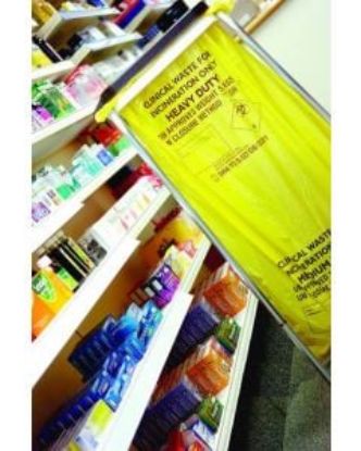 Picture of CLINICAL YELLOW SACKS HEAVY DUTY 15" X 28" X 39 (100)