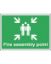 Picture of FIRE ASSEMBLY POINT SIGN 450X600 RIGID