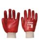 Picture of Pvc Knitwrist Glove Red Size 10/XL