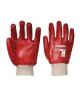 Picture of Pvc Knitwrist Glove Red Size 11/XXL