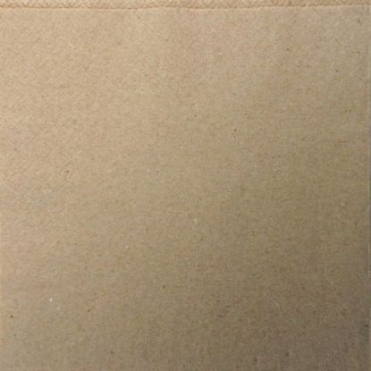 Picture of NAPKIN LUNCH 33cm x 33cm KRAFT BROWN 2PLY (PACK OF 100)