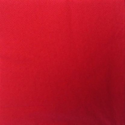 Picture of NAPKIN LUNCH RED 2PLY 33cm (PACK OF 125)