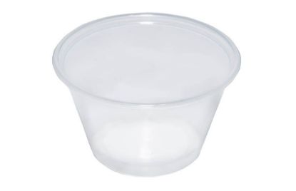 Picture of PACK OF 100 PORTION POT 4oz PET (PP)