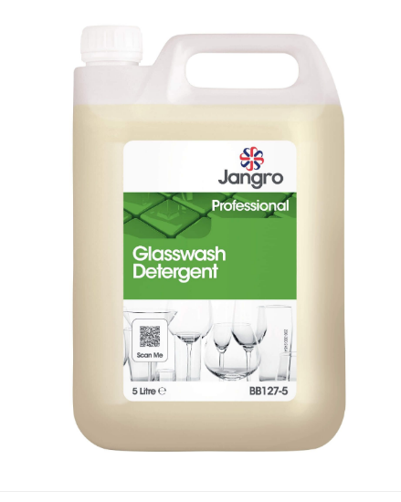 Picture of JANGRO GLASSWASH DETERGENT 5L (CASE  OF 2) **DG**