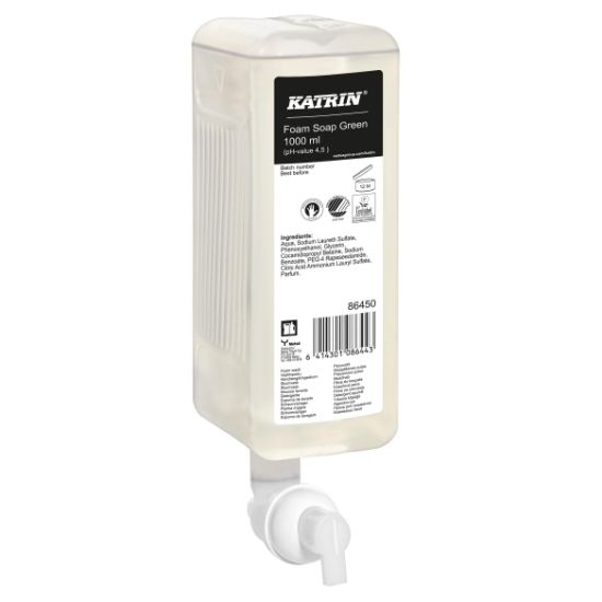 Picture of KATRIN GREEN FOAM WASH SOAP 1LTR (SINGLE)
