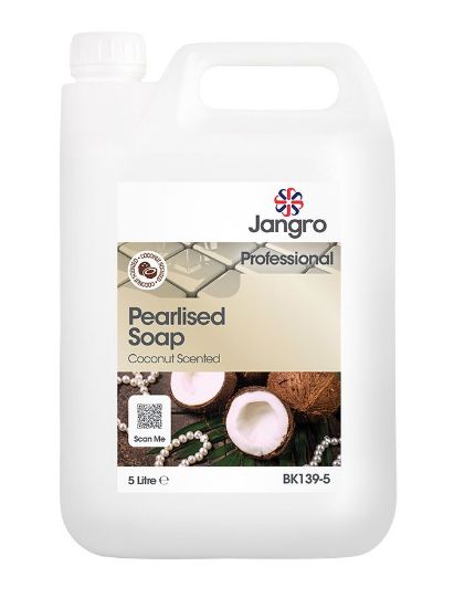 Picture of JANGRO PEARLISED HAND SOAP COCONUT SCENTED 5L (SINGLE)