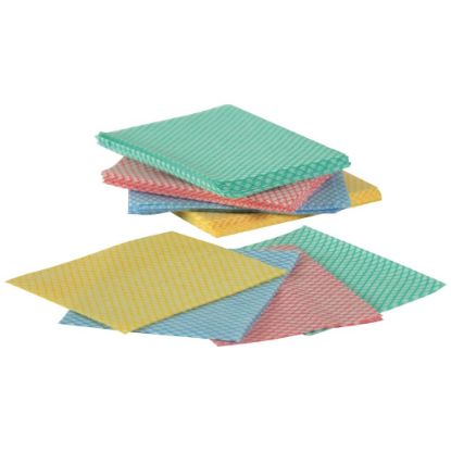 Picture of JANGRO LIGHTWEIGHT WIPES 42X38CM BLUE (PACK OF 50)