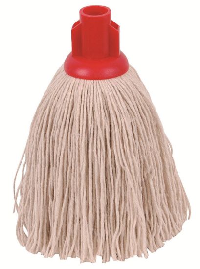 Picture of TWINE PLASTIC SOCKET MOP HEAD 200G RED